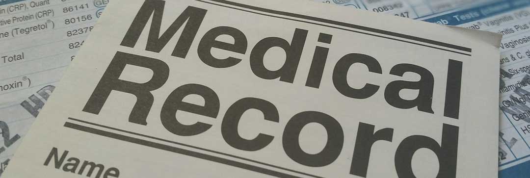 A patient's medical record