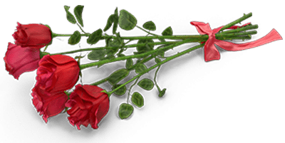 Flowers for the deceased.