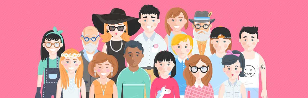 Family picture to denote that children are compulsory heirs.