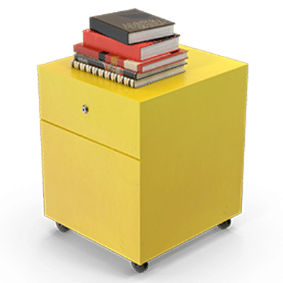 A filing cabinet as the title was actually in the father's name not the mothers.