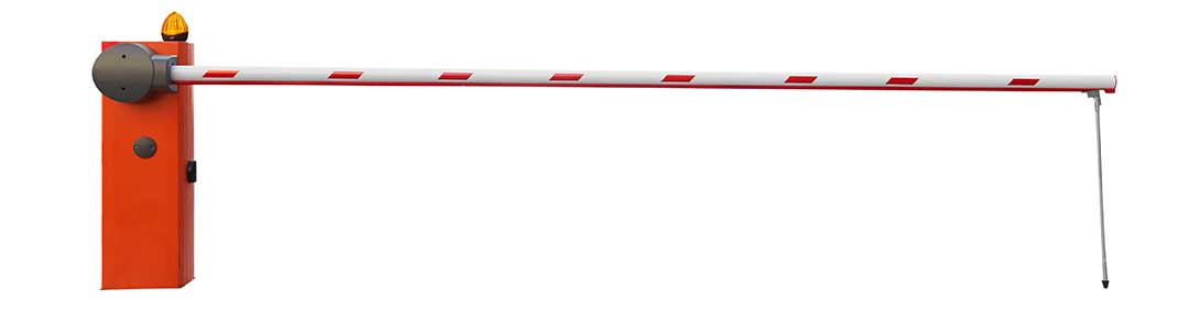 A car barrier, indicating that wills are subject to limits and rules.