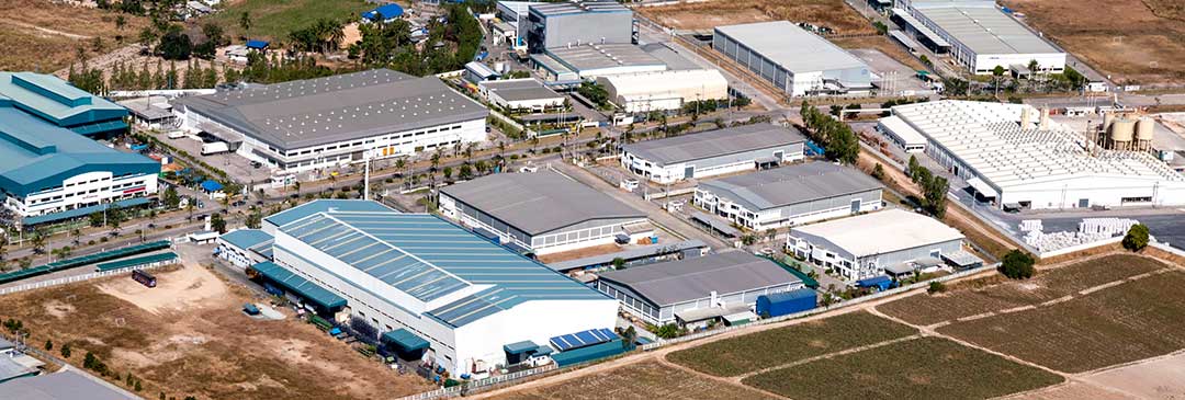 Industrial estate to depict the Quiao's assets, which were in coffee mills and a factory.