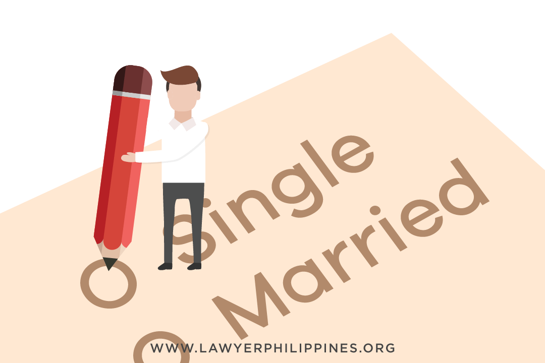 A man shading in his correct staus on his CENOMAR.