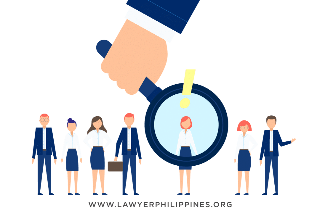 A person holding a magnifying glass and closely examining each Retrenchment.