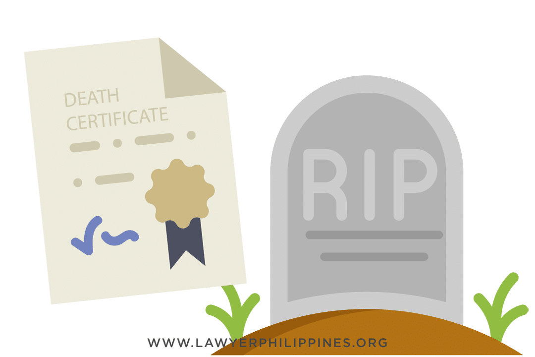 A death certificate is one of the requirements for the transfer of land titles in the Philippines.