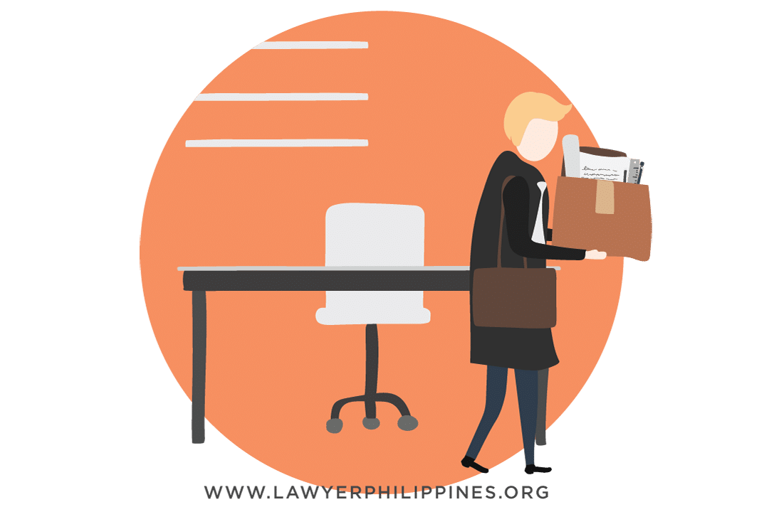 AAn empty desk and chair with a person walking away with items in a box after being Terminated due to AWOL.