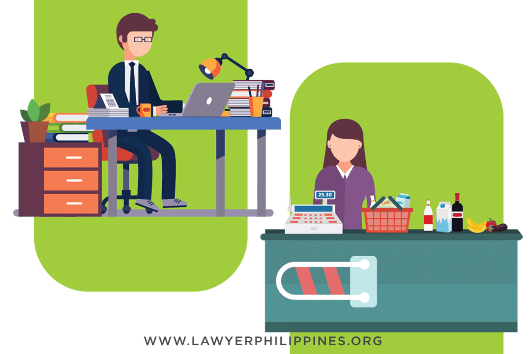 An HR Officer in a suit sat at his desk preparing a Notice to Explain letter for a woman who is employed as a cashier by the company. (NTE Meaning).