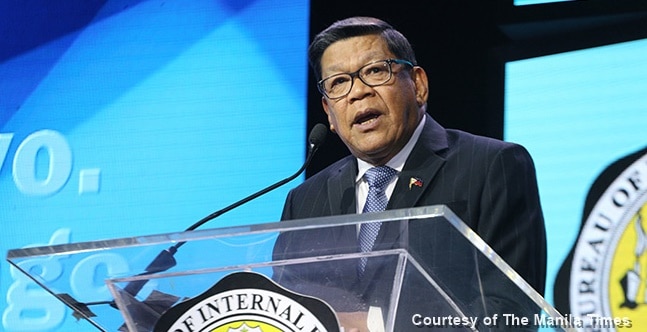 A snapshot of Com. Dulay speech.