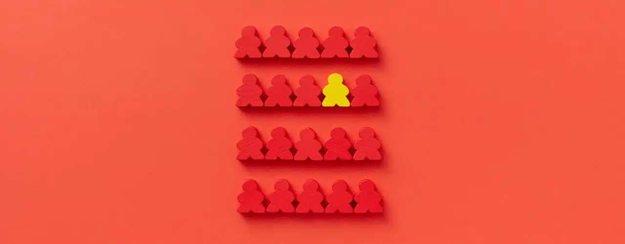 Limited Liability Company Philippines – one yellow wood block amongst red blocks symbolizing how Philippine LLC taxation is different.