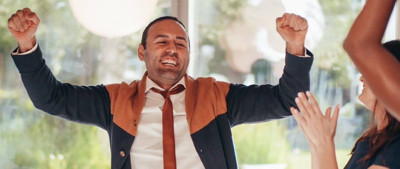 A happy man because he can be a board director in the Philippines