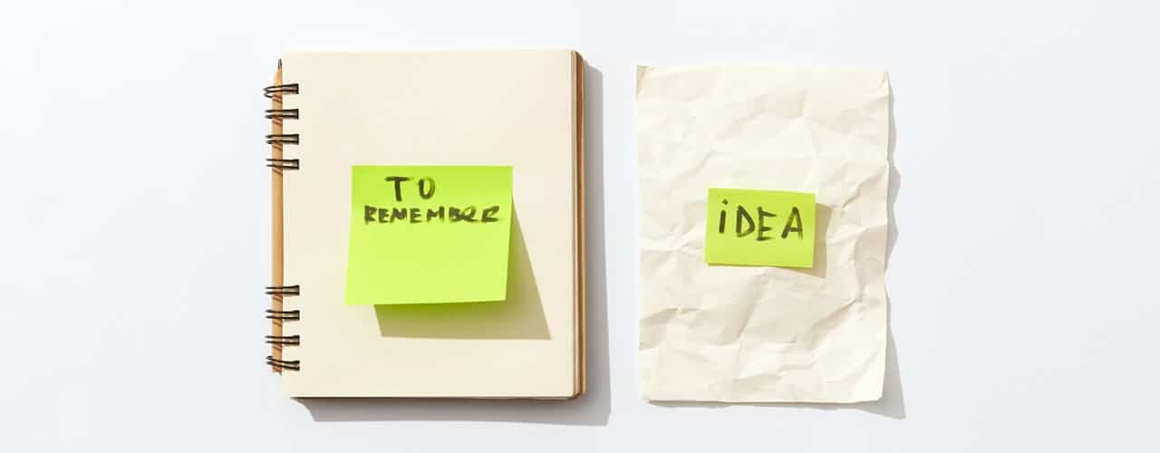 Sticky note with a written word idea to remember checking the BIR LOA is not an invalid letter of authority.