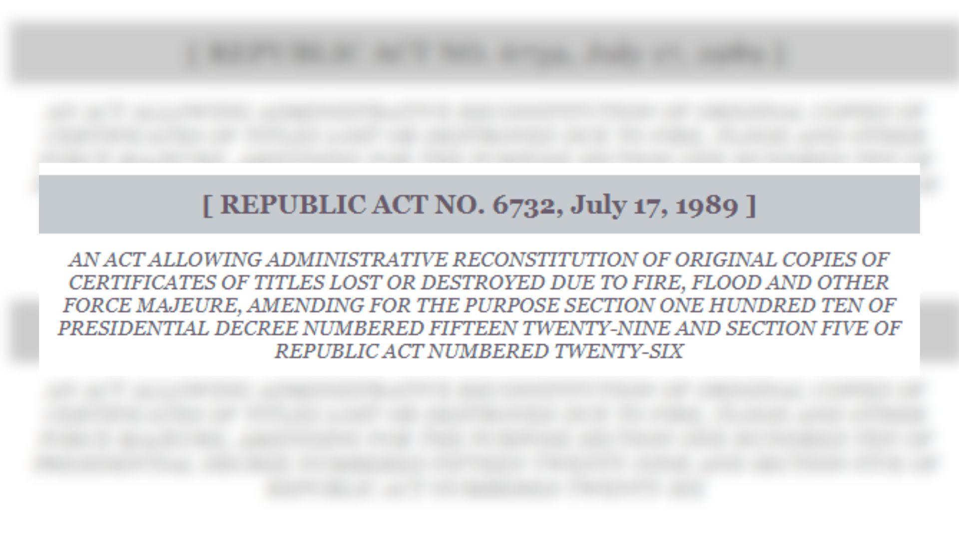 encumbrance cancellation