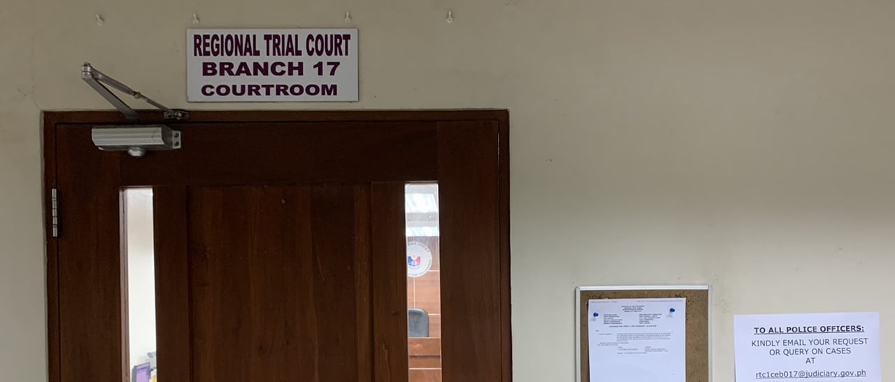 An entrance of an RTC-OCC office