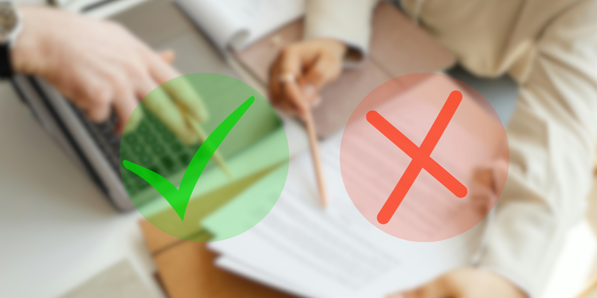 List of drafiting of affidavits common mistakes