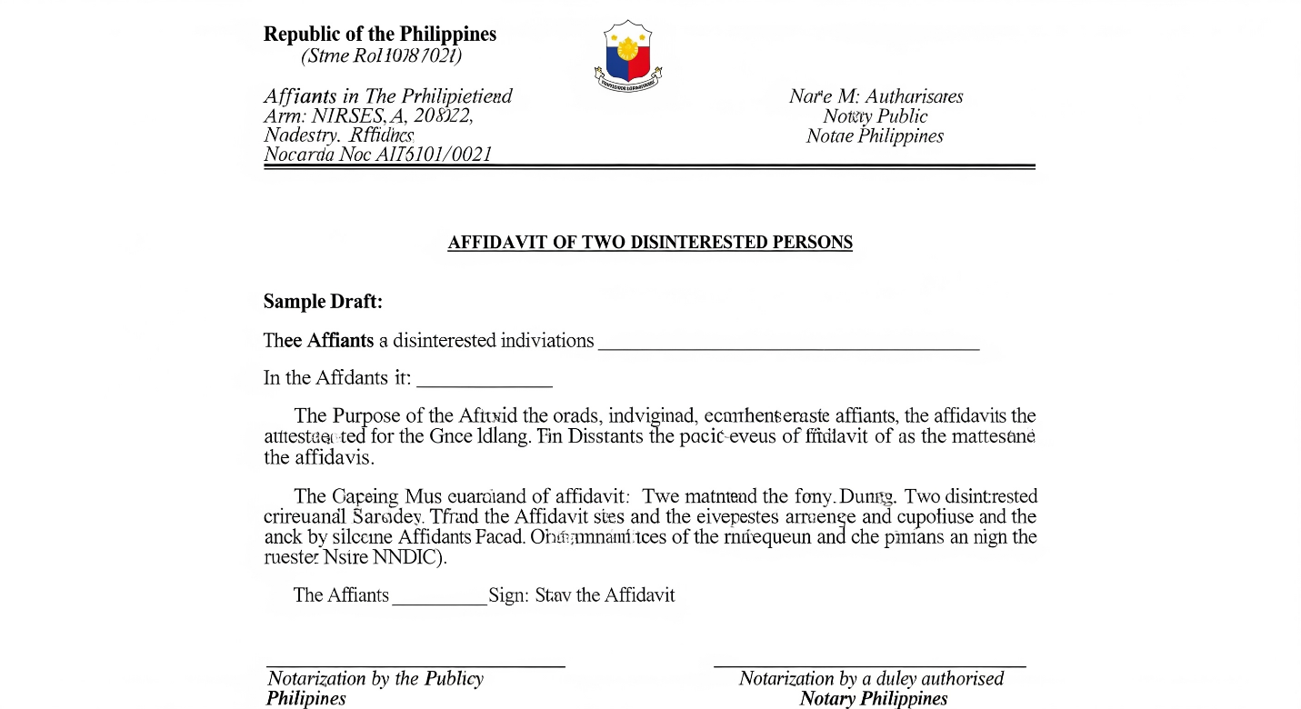 The 2 common questions of paano gumawa ng Affidavit of Two Disinterested Persons and ano ang affidavit of identity na pwedeng gamitin are addressed in this section.