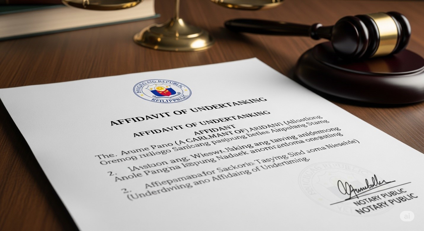 The essence of an Affidavit of Undertaking lies in a sworn promise to fulfill a specific obligation, as outlined in the affidavit Philippines legal guide.
